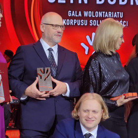 Andrzej Kobiałka laureat Gali Wolontariatu