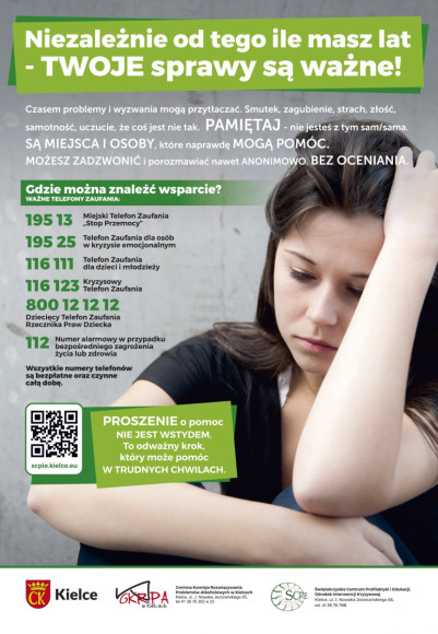 Ważne telefony zaufania